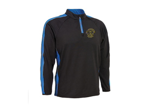 Next Gen - 1/4 Zip Midlayer - Black / Royal
